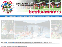 Tablet Screenshot of bestsummers.com